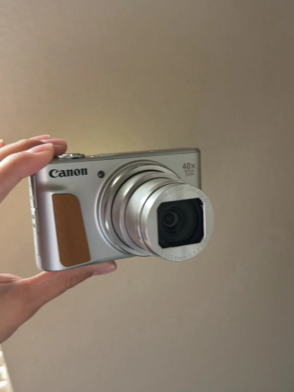 Canon Silver Compact Digital Camera with 40x Optical Zoom